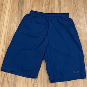 Oakley Men's Blue Athletic Shorts